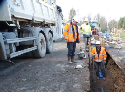 Bainville-aux-Miroirs - Travaux sur le réseau d'eau annoncés: c'est en cours