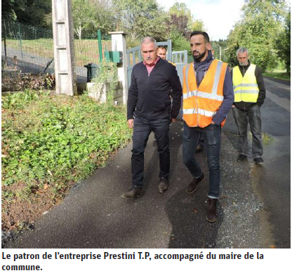 Badonviller - Réunion de fin de chantier 